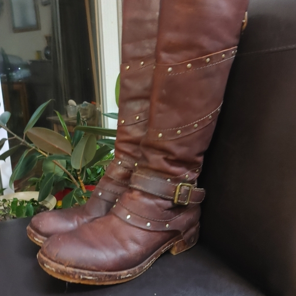 Area Forte 1872 003071 Brown Distressed sz. 7.5 38 - Picture 14 of 16